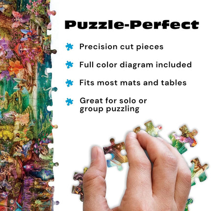Buffalo Games - Aimee Stewart - The Butterfly Ball - 1000 Piece Jigsaw Puzzle for Adults Challenging Puzzle Perfect for Game Nights - Finished Size 26.75 x 19.75