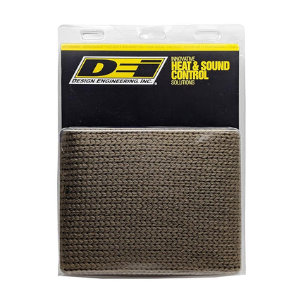 Design Engineering 10048 4" x 36" Titanium Knit Exhaust Sleeve with Locking Ties & Tool