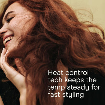 INFINITIPRO BY CONAIR Rizador de 1 1/4 pulgadas, incluye un clip desmontable que convierte el rizador en tenacilla para crear rizos sueltos. El rizador sin clip crea ondas impecables, para usar en cabello mediano y largo.