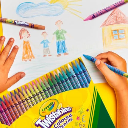 AODE forCrayola 50ct Twistables Colored Pencils