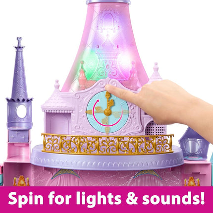 Mattel Disney Princess Ultimate Castle, 4 Ft Tall w/ Lights and Sounds