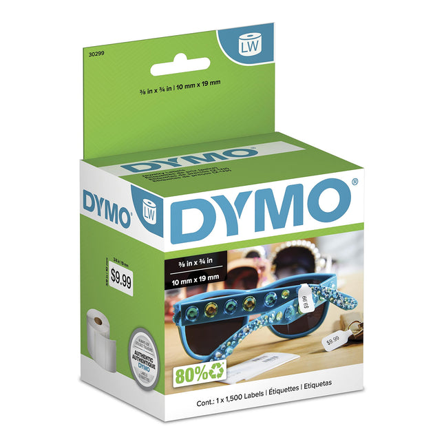 DYMO LW 2-Up Price Tag Labels for LabelWriter Labe