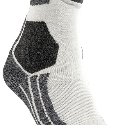 FALKE Womens Sk2 Intermediate W Kh Wool Warm Thick Skiing Socks, White Off-White 2040, 7-8 EU