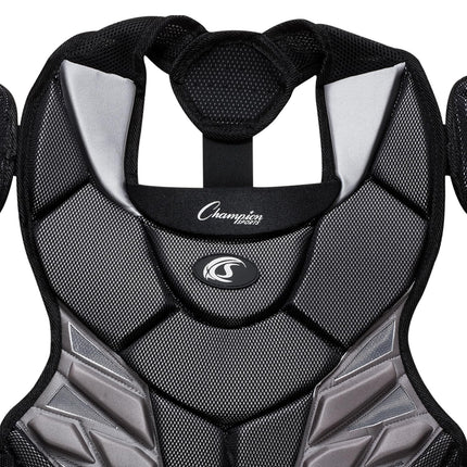 Champion Sports P110LBK Pony League Chest Protector, 12-16 Years, Black