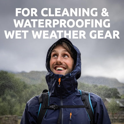 Nikwax Tech Wash & TX.Direct Twin Pack – Wash-In Cleaner and Waterproofer for Waterproof Outdoor Clothing, Restores Breathability and Performance, 2 x 300ml