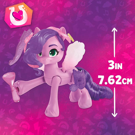 My Little Pony: Make Your Mark Toy Cutie Mark Magic Princess Pipp Petals - 3-Inch Hoof to Heart Pony with Surprise Accessories, Age 5 and Up