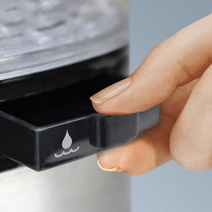 Cuiseur vapeur numérique Hamilton Beach 5,5 pintes, argent, 37530A