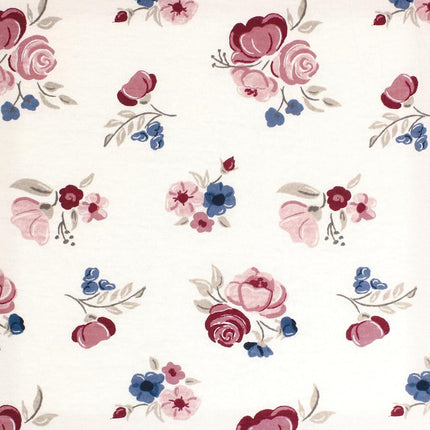 Hudson Baby Unisex Baby Changing Pad Cover, Dusty Rose Floral, One Size