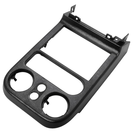 HECASA Marco de tablero compatible con Mazda Miata 1990-1993, repuesto para NA01-55-210B-00, panel de cubierta de salpicadero de control central, plástico negro