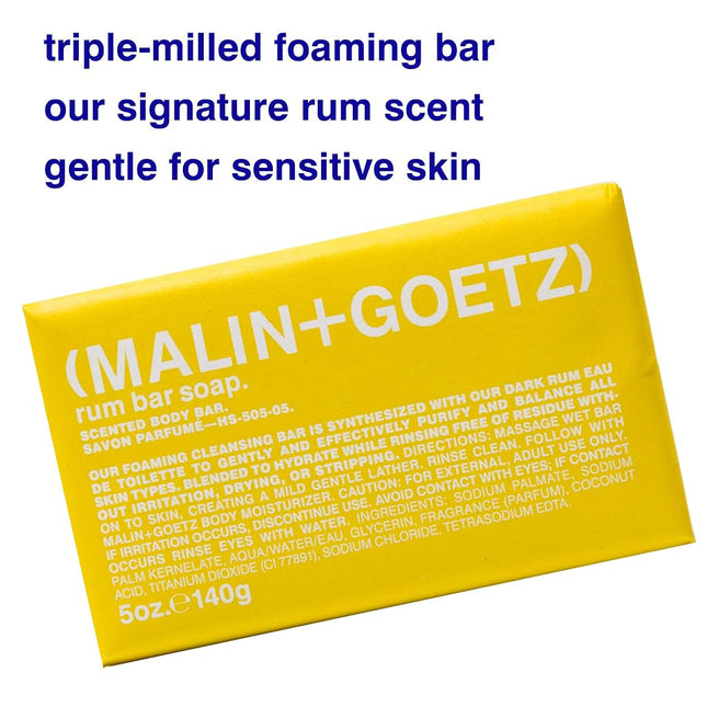 MALIN+GOETZ Rum Bar Soap 140g/5oz