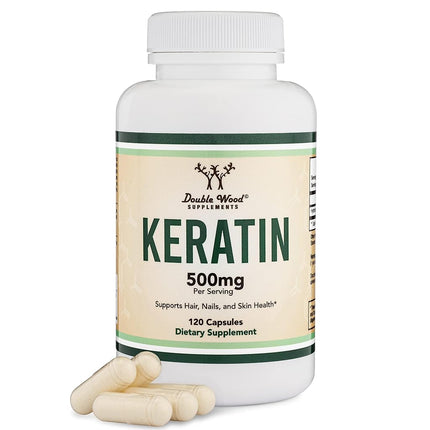 Double Wood Supplements Keratin Hair Growth Vitami