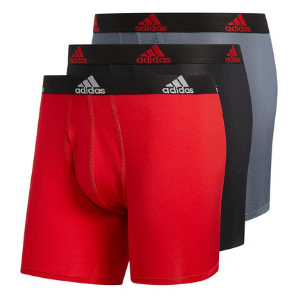 adidas Men's Performance Boxer Brief Underwear (3-