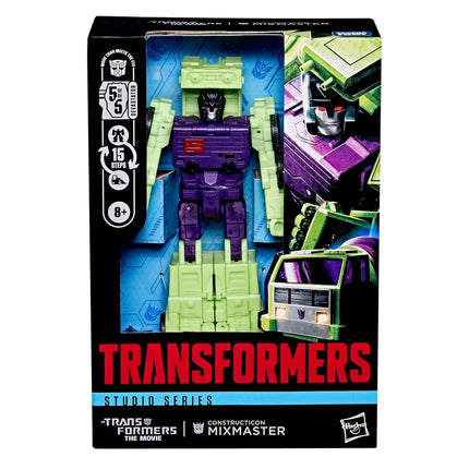 Transformers Studio Series Voyager Class The The Movie Constructicon Mixmaster Action Figure