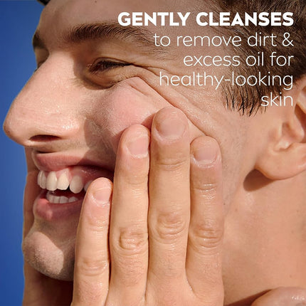 Nivea for Men Face Wash Cleans and Moisturizing with Menthol and Vitamin E, 5 Ounce Tube