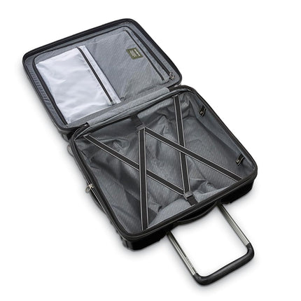 Samsonite Stryde 2 Hardside Expandable Luggage with Spinners, Stealth Black, M Glider, Stryde 2 Hardside Expandable Luggage with Spinners