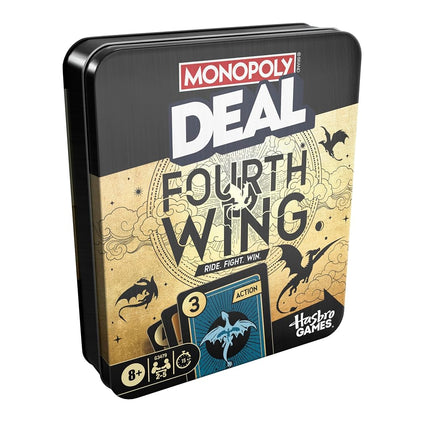 Monopoly Deal Fourth Wing Edition Game in Collecti
