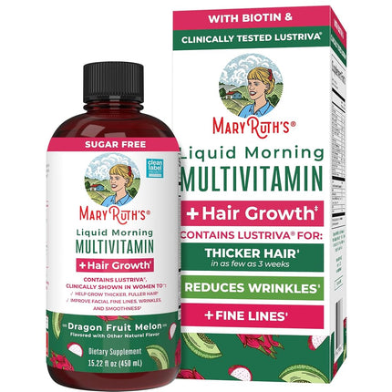 MaryRuth's Liquid Multivitamin + Hair Growth | Bio