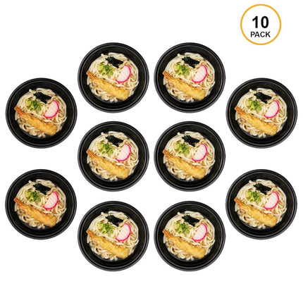 Recipientes Freshware para preparación de comidas con tapas [Paquete de 10] Cuencos de plástico para sopa y ensalada, fiambrera Bento para almacenar alimentos, sin BPA, apilables, loncheras, aptos para microondas/lavavajillas/congelador (42 oz)
