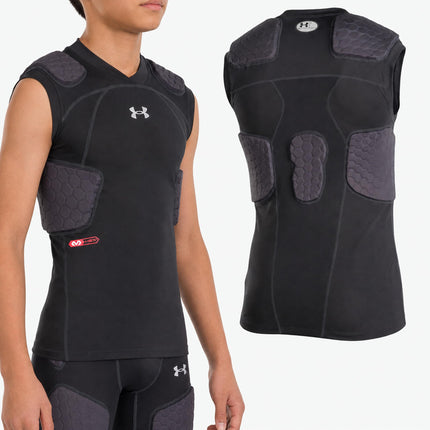 Gameday Armour Pro 5-Pad Top Youth Black L