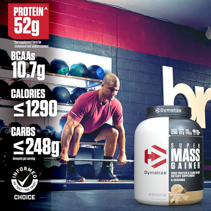 Dymatize Super Mass Weight Gainer Gourmet Vanilla 2.27kg