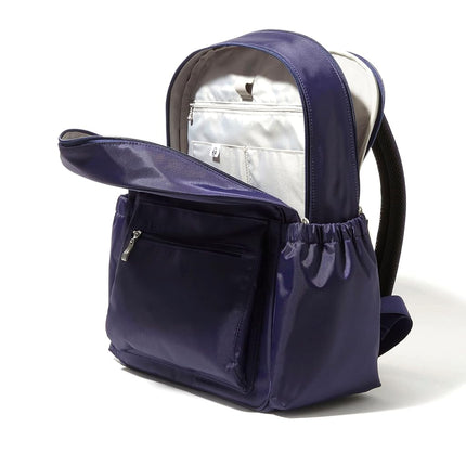 Baggallini Women's Essential Laptop Backpack, Cadet Navy, One Size
