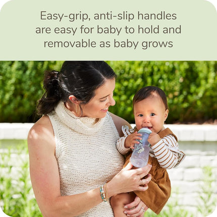NUK for Nature Learner Cup, 10 oz, 9+ Months � BPA Free, Spill Proof Sippy Cup