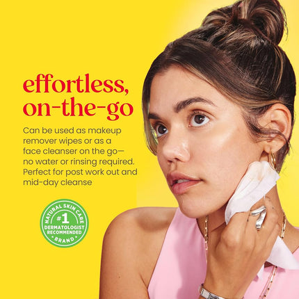 BURT'S BEES Facial Cleansing Towelettes with White Tea Extract - 10 Towelettes