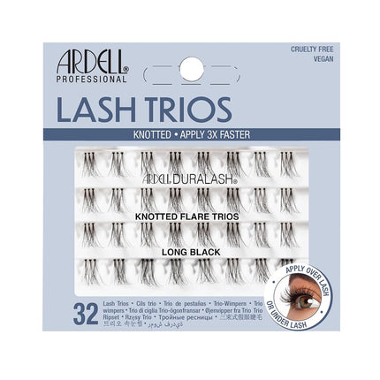 Ardell Trio Long Individuals Lashes, Black, Long (