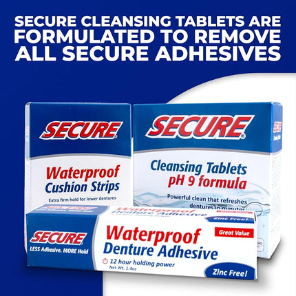 Secure Denture Adhesive Cream 1.4 oz.(40 g)