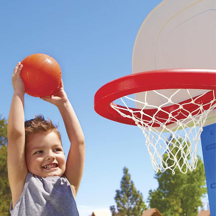 little tikes XCC642340 Easyscore Basketball Toy Set, Blue, 23.75 x 22 x 61 inches
