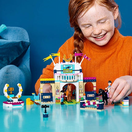 Friends LEGO Stephanie’s Horse Jumping 41367 Building Kit , New 2019 (337 Piece)