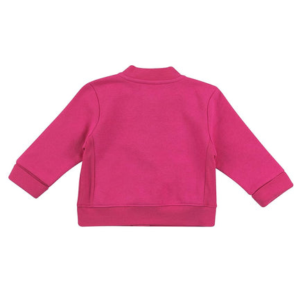 Hanes Baby, Zippin Soft 4-Way Stretch Fleece Zip Up Sweatshirt Jacket, Toddlers, Honeymoon Pink, 18-24 Months