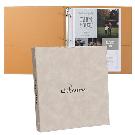 Paper 'n Such Welcome Binder for Short Term Rental