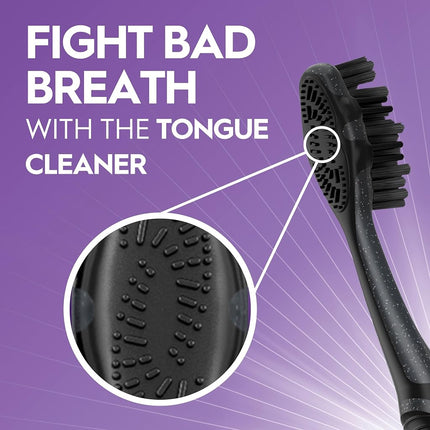Oral-B Charcoal Toothbrushes, Soft 4ct