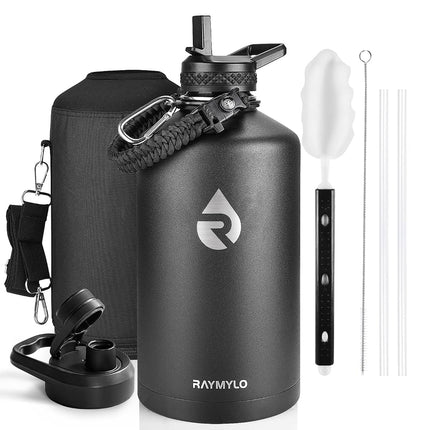 RAYMYLO Gallon Water Bottle Insulated, Triple Wall