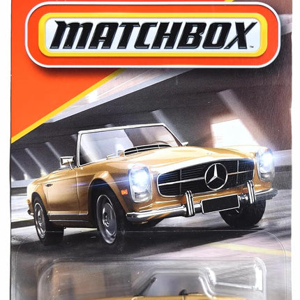 Matchbox 1963 Mercedes Benz 230 SL, Gold 46/125