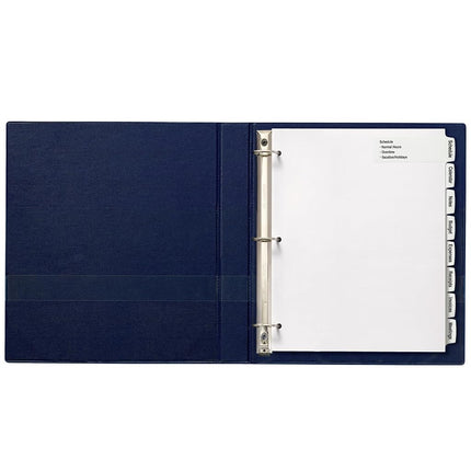 Avery Big Tab Printable Large White Label Dividers with Easy Peel, 8 Tabs, 20 Sets (14441)