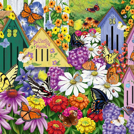 Wonder Forge Garden Neighbors 1000 Piece Jigsaw Puzzle for Adults | Unique, Perfectly-Fitting Pieces | Fun, Vibrant Imagery | Amazon Exclusive