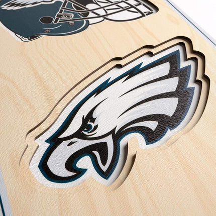 NFL Philadelphia Eagles Lincoln Financial Field 3D Stadium Banner-8x323D Stadium Banner - 8"x 32", Team Colors, 8" x 32"