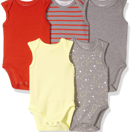 Hanes Unisex-Baby Bodysuits, Ultimate Flexy Sleeve