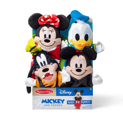 Melissa & Doug Disney Mickey Mouse y sus Amigos Títeres Suaves y Abrazables