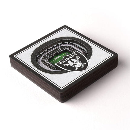 YouTheFan NFL Las Vegas Raiders 3D StadiumView Magnets - Allegiant Stadium
