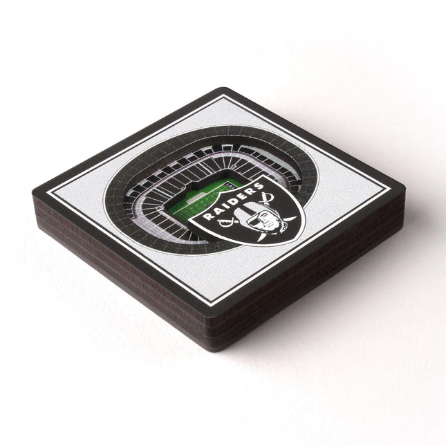 YouTheFan NFL Las Vegas Raiders 3D StadiumView Magnets - Allegiant Stadium
