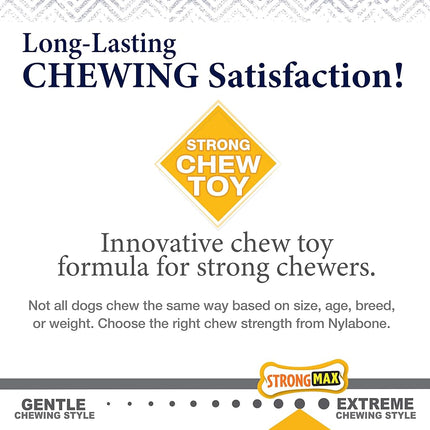 Nylabone Gourmet Style Strong Chew Wishbone Dog Toy Chicken Small/Regular (1 Count)