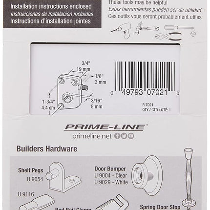 Prime-Line R 7021 Diecast, Right Hand RV Window Slant Sill Operator (Single Pack)
