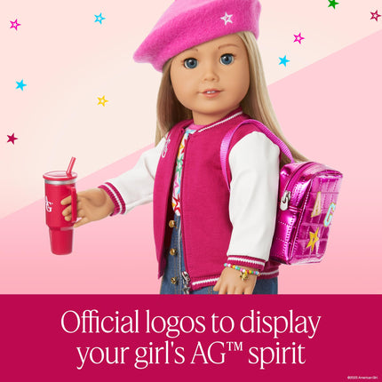 American Girl Ag Star Squad Mini Backpack & Accessories