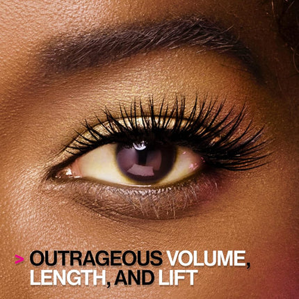 Wet n Wild Big Poppa Mascara, Blackest Black, 8ml