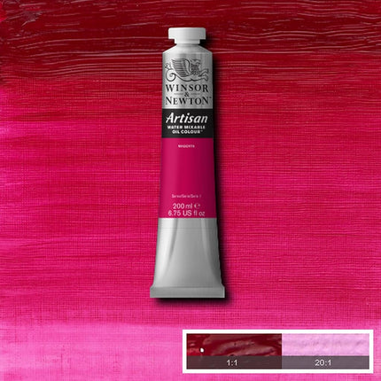 Winsor and Newton Artisan Water Mixable Oil Colour 200ml Magenta