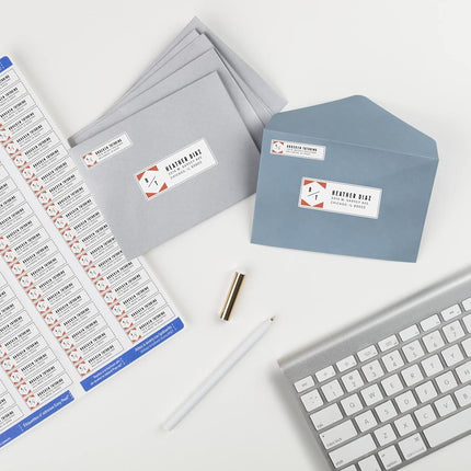 Avery Easy Peel Return Address Labels for Inkjet Printers 1/2" x 1-3/4", Pack of 2,000 (8167)