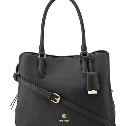 Nine West Lakelyn Carryall, Black, Large